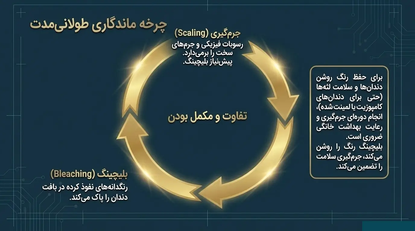 نکات مهم در بلیچینگ دندان